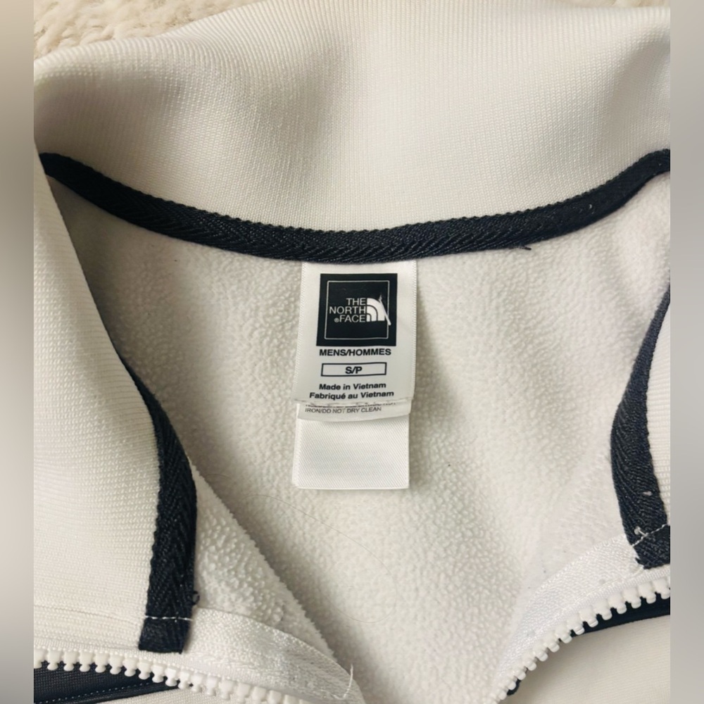 The North Face Steady Start Track Jacket TNF White/Asphalt Grey Men's Small - Picture 4 of 5